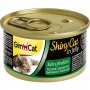 Gimcat Shinycat консервы для кошек с цыпленком и ягненком