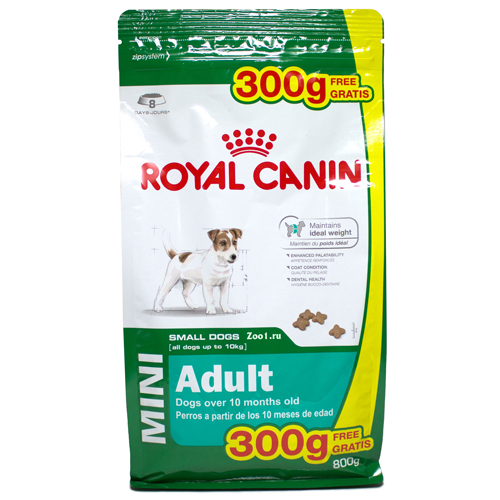 Royal Canin акция Mini Adult для маленьких собак