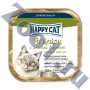 Happy Cat паштет для кошек с ягненком и зеленой фасолью